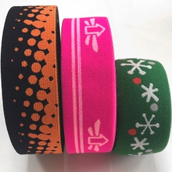 Jacquard elastic band